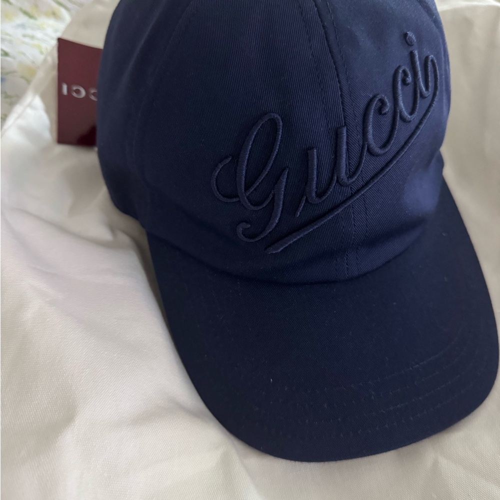 Gucci Dark Blue Men's Hat